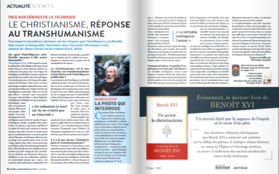 France catholique:mon entretien page 10 et 11(cliquer sur le lien en dessous de l’image)