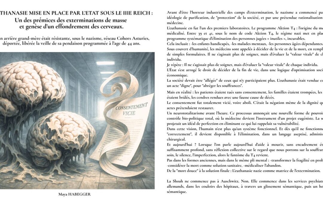 MAYA HABEGGER : Le reich est ressuscité