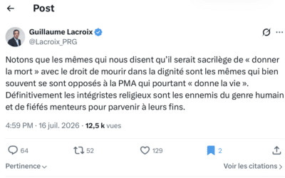 Sommes-nous les « ennemis du genre humain » ?